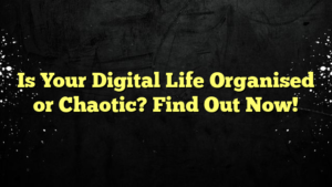 Is Your Digital Life Organised or Chaotic? Find Out Now!